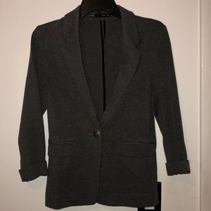 Grey Ponte Blazer